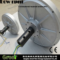 Générateur à disque sans noyau 2 KW 160 RPM à couple élevé pour éolienne à axe vertical