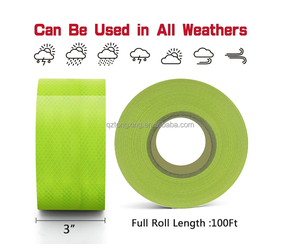 Gran oferta, barrera de señalización de seguridad de adhesión de señal, cinta reflectante de PVC para coche, cinta Reflectora de visibilidad de seguridad, FLECHA DE VISIBILIDAD ALTA - Product Image 3