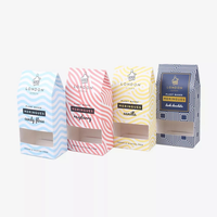 Boîtes cadeaux en carton ondulé en gros petit emballage cosmétique en carton blanc pliant logo personnalisé pour gaufrage de supermarché d'exposition