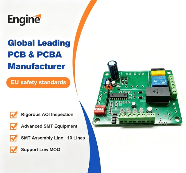 High Precision SMT PCB Assembly, One-Stop PCBA Manufacturer for Components, Custom Prototype to Mass Production