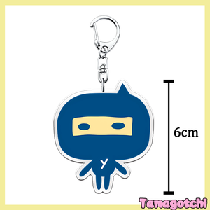 Porte-clés dessin animé <span class=keywords><strong>Tamagotchi</strong></span> Kuchipatchi Mametchi Memetchi Momotchi 6cm, décoration de sac, cadeaux pour amis et fans, emballage original - Product Image 6