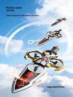 Épée Volante Alien : Drone Acrobatique Télécommandé avec Détection de Vol, Manipsulations Acrobatiques, Vitesse Réglable - Jouet pour Enfants YH