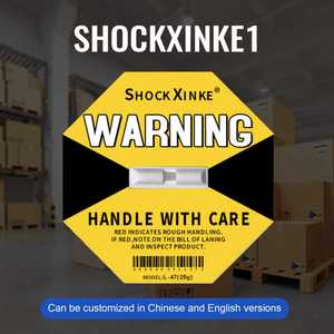 Etiqueta de Choque Indicadora de Impacto Personalizada, Adesivos de Aviso de Choque em Cristal para Transporte de Computadores - Product Image 2