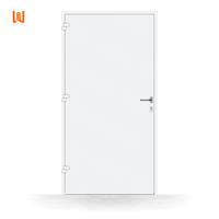 Porte d'entrée résidentielle élégante en aluminium à double vitrage résistante aux intempéries