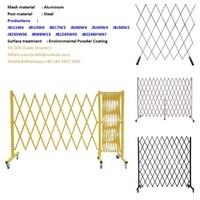 Metal genişletilebilir 9 feet köpek kapısı, taşınabilir akordeon güvenlik bariyeri, kapalı ve açık, geri çekilebilir Pet kapısı - Product Image 3