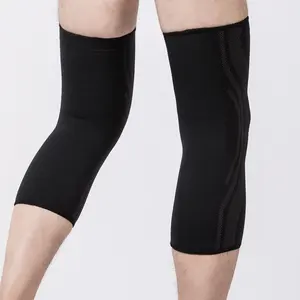 定制标志针织运动护膝支持透气压缩护膝止痛矫形护膝