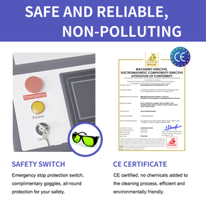 Máquina de Limpeza a <span class=keywords><strong>Laser</strong></span> BingYan 200W 300W 500W JPT Max Raycus, Dispositivo de Limpeza a <span class=keywords><strong>Laser</strong></span> para Madeira, Metal e Pedra, Remoção de Tinta - Product Image 4