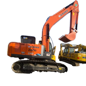 Mini-pelle Hitachi ZX240 d'occasion Japon Mitsubishi Moteur de pompe à moteur à engrenage Hydraulique 1.2m Godet 24 Tonnes Poids de Fonctionnement Vente - Product Image 1