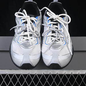 Zapatillas Retro con Cordones para Correr, Parte Superior de Malla Transpirable, Diseño Ligero, Estilo Primavera-Verano para Caminatas Urbanas - Product Image 5