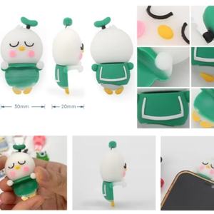 Decoraciones de PVC en Oferta, Dijes de Dibujos Animados, Figuras de Animales para Decoración de Teléfonos DIY - Product Image 2