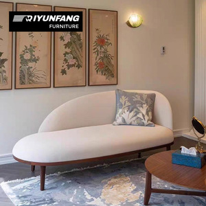 Óc Chó Đen Nữ Hoàng kích thước hiện đại ngả <span class=keywords><strong>Sofa</strong></span> giường-Rắn gỗ chân vải căn hộ & khách sạn phòng khách thiết lập - Product Image 1