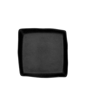 Piastra Piatta Quadrata in Grafite IO 21x21 Cm - Product Image 1