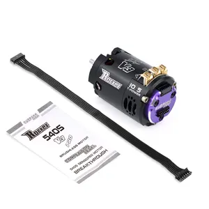 Roket 540 V3 (Saham SPEC) sensored Brushless DC Motor 10.5/13.5T /17.5T untuk Listrik 1/10 RC Truk RC Mobil Aksesoris