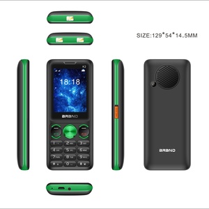 โทรศัพท์มือถือราคาถูกจากโรงงาน รุ่นมินิบาร์ หน้าจอ 2.4 นิ้ว รองรับ 2G GSM สองซิม ดีไซน์คล้าย Tecno และ Itel พร้อมปุ่ม SOS สำหรับผู้สูงอายุ - Product Image 4