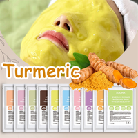 Masque en gel de curcuma ZS, poudre de masque professionnel à décoller, masque en caoutchouc éclaircissant la peau avec du curcuma, soin du visage pour salon de beauté et spa