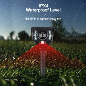 Goede kwaliteit milieuvriendelijke zonne-energie bewegingsgeactiveerde elektronische vogelafschrikmiddelen ultrasone vleermuisverjager batterijen - Product Image 3