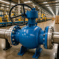 Venta Directa de Fábrica, Válvula de Bola de Acero al Carbono de Alta Presión Clase 600 API 6D, Totalmente Soldada, para Tuberías de Transmisión de Petróleo y Gas