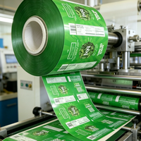 Film barrière composite personnalisé en bobine PET/AL/PE BOPP VMCPP pour emballage alimentaire en feuille d'aluminium