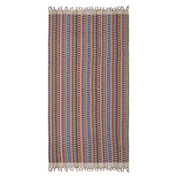 Handloomed Turkish Towel fait à la main modèle de pompon de luxe multicolore Bath and Hand sizes set hammam hammam.