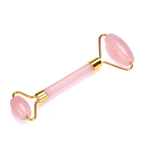 Al por mayor venta caliente hecho a mano puro médico Rosa facial jade rodillo natural - Product Image 5