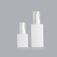Bouteille carrée en PETG de 50 ml, 80 ml, 100 ml, 120 ml, 150 ml avec pompe à lotion, emballage vide pour cosmétiques, bouteille de shampooing, gel douche