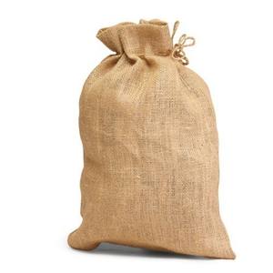 Sacs en jute naturels en gros pour cadeaux de fête, petits sacs en toile de jute - Product Image 5