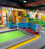 Aire de jeux intérieure pour enfants, jeu électronique, Projection Interactive, jardin d'enfants, toboggan, Trampoline, terrain de jeu, maison de jeux intérieure