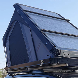 New 4x4 Car <strong>Accessories</strong> Outdoor Off-road Camping Canvas Aluminum Roof Top Tent - Product Image 1