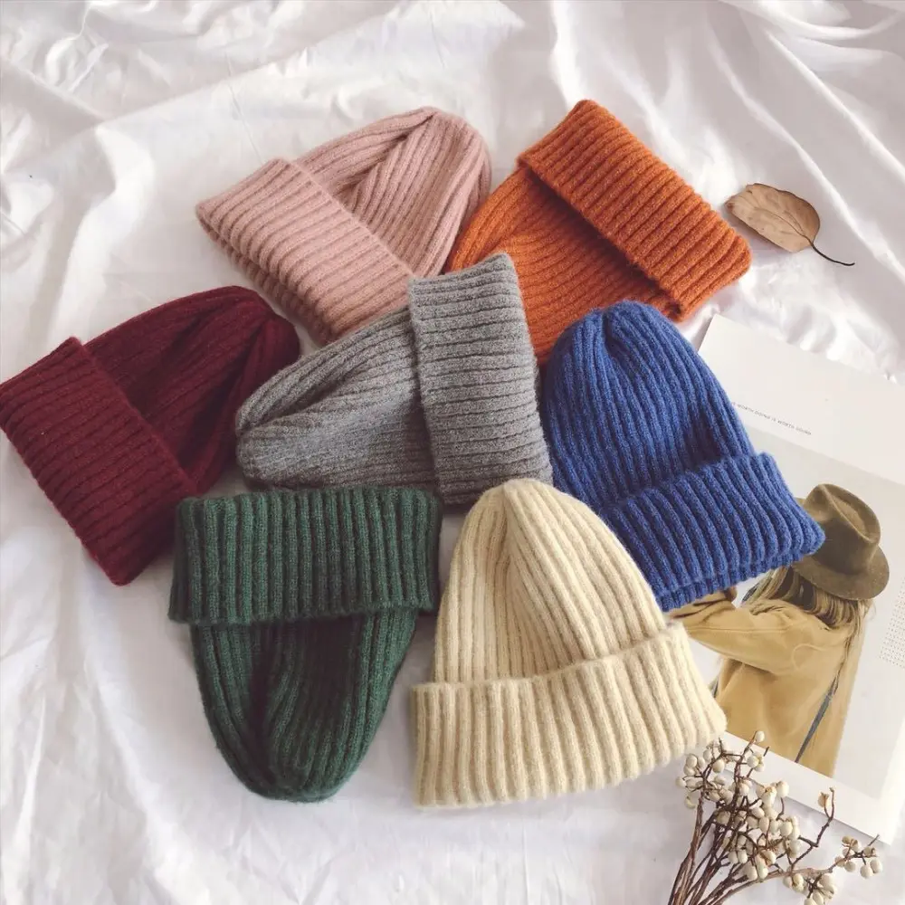 Baby Winter Hat Autumn Cute Toddler Kids Girls & Boys Warm Knitted Hats Children AllマッチBeanie Caps 11 Colors