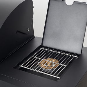 Premium Korean Style Outdoor Kitchen Gas BBQ Stainless Steel 6+1 Burner Refrigerator Tap Cabinet Trolley Electronic ZR6099 Outdo - Product Image 3