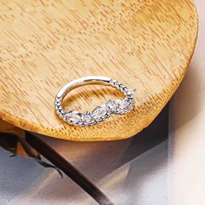 <span class=keywords><strong>Anello</strong></span> di <span class=keywords><strong>Tiara</strong></span> a quadrilatero da principessa con fata placcata piena di oro per gioielli da 5A per regalo da ragazza - Product Image 3