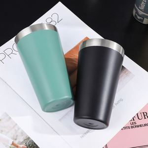 Cross-border 304 Stainless Steel Coffee Beer <b>Cup</b> Portable <b>Thermos</b> <b>Cup</b> Brazil Car-Mounted Cold-Proof Car <b>Cup</b> Model ZN-V199 Made - Product Image 2
