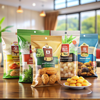 Emballage alimentaire personnalisé par le fabricant pour les bonbons aux pistaches, les noix de cajou, les chocolats, les biscuits, les sacs pour les chips de pommes de terre