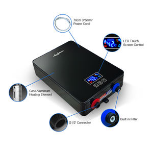 8000W Instant <b>Shower</b> Water Heater With Overheat Protection And Temperature Adjustment - Product Image 3