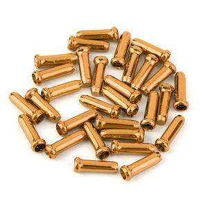 50 adet/takım 7 Renk Fren Teli Uç Kapağı Kablo Parçaları Alüminyum <span class=keywords><strong>MTB</strong></span> Bisiklet Bisiklet Hattı Çekirdek Kapağı Vites Fren - Product Image 5