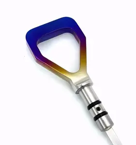 Custom Titanium Oil Dipstick Handle For Evo Subaru