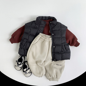 <span class=keywords><strong>Gilet</strong></span> thermique d'hiver 2025 pour garçons et filles, style coréen, nouveau, décontracté, tendance, vêtements pour enfants, veste d'hiver - Product Image 6