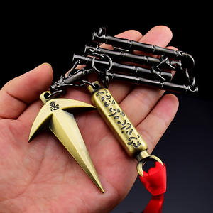 <span class=keywords><strong>Hokage</strong></span> โมเดลอาวุธนินจารุ่นที่สี่, ยานอะนิเมะ kunai จากเรื่อง <span class=keywords><strong>Hokage</strong></span> Flying Thunder GAIN 345g โมเดลอาวุธโลหะห้าส่วน - Product Image 4