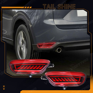 Fumo rosso luce posteriore paraurti auto per Mazda CX-5 <span class=keywords><strong>CX5</strong></span> 2018 2019 2020 BrakeTurn luce LED riflettore di coda - Product Image 2