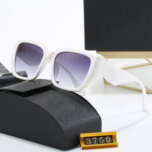 แว่นกันแดด Pra Fashion Brand สำหรับผู้ชายและผู้หญิง ดีไซน์สไตล์อิตาลี พร้อมโลโก้ ป้องกันรังสียูวี 400 แว่นกันแดดดีไซน์หรูหราสไตล์เรโทร พร้อมกล่อง - Product Image 5