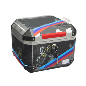 Venta al por mayor Universal Motor Bike Rear Cargo Back Box Top Case motocicleta equipaje cola <span class=keywords><strong>maletero</strong></span> <span class=keywords><strong>para</strong></span> almacenamiento - Product Image 1
