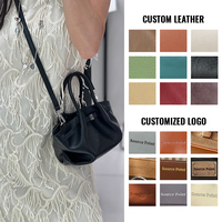 Klassische leichte Damen handtaschen aus echtem Leder mit magnetischer Schnalle Schulter gurt Gefaltete Handtaschen