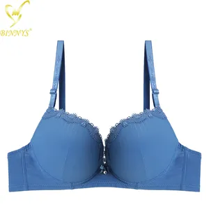 BINNYS 통관 판매 브래지어 앙상블 Soutien-Gorge 여성용 브래지어 Bralettes 파스텔 색상 레이스 레이스 수집 B 사이즈 브래지어