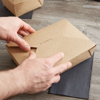 Les restaurants en gros utilisent une boîte d'emballage de restauration rapide personnalisée à emporter boîtes de restauration rapide contenants alimentaires jetables