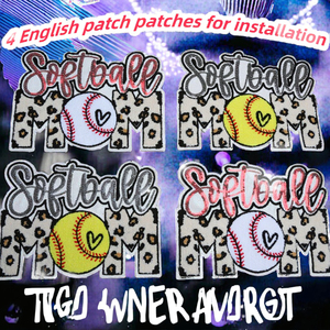 สติกเกอร์หนังปักลายตัวอักษรผ้ากำมะหยี่แวววาวคุณภาพสูงสำหรับเสื้อยืดมีฮู้ดสำหรับหมวกผ้าสักหลาด - Product Image 3