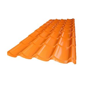 Lamiera di copertura in plastica impermeabile Gi ondulata isolata termicamente Asa tegole in resina sintetica tegole per tetti - Product Image 1