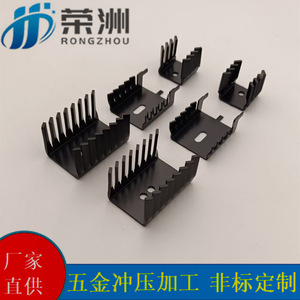 Disipadores de calor de aluminio, montaje en chasis de 19,7x13x13mm, rápida disipación de calor para fuentes de alimentación de dispositivos electrónicos - Product Image 4
