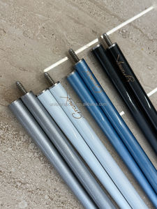 Colorido alta calidad 9,5 MM punta 57 "taco de billar 1/2-PC Centro articulado carbono grafito taco de billar <span class=keywords><strong>palo</strong></span> - Product Image 6