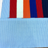Tissu jacquard 100% polyester à séchage rapide, prêt pour la sublimation, en rouleau, pour la production de maillots de football et de vêtements de sport