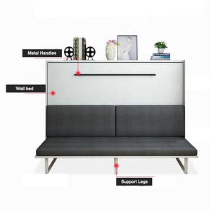 <strong>China</strong> <strong>Murphy</strong> Wall <strong>Bed</strong> Sofa Mechanism Single Metal Slat Adjustable Folding Sofa Wall <strong>Bed</strong> - Product Image 2
